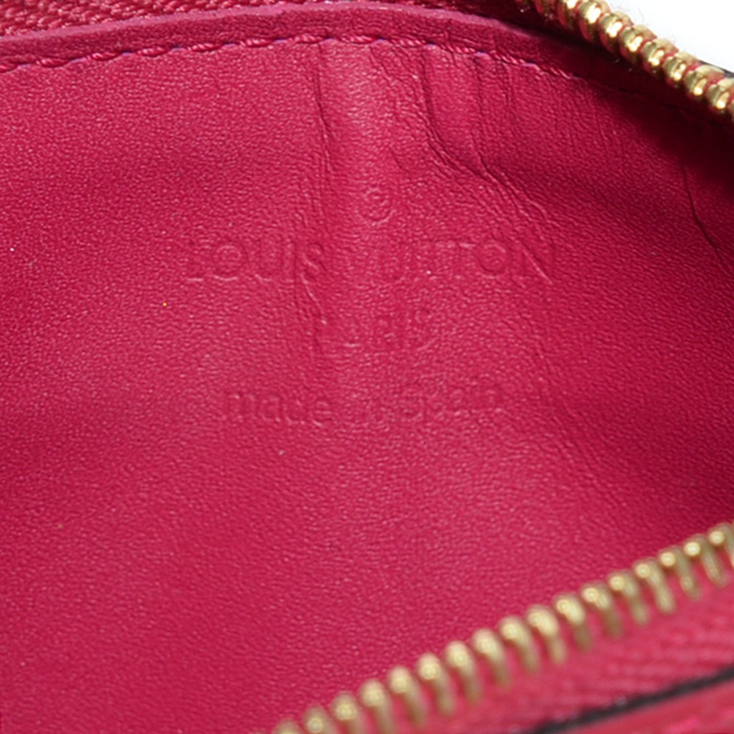 Louis Vuitton Vernis Key Pouch Rose Indien 7 of 8