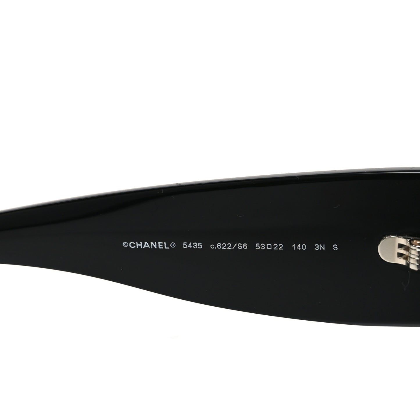 Acetate Rectangle Sunglasses 5435 Black