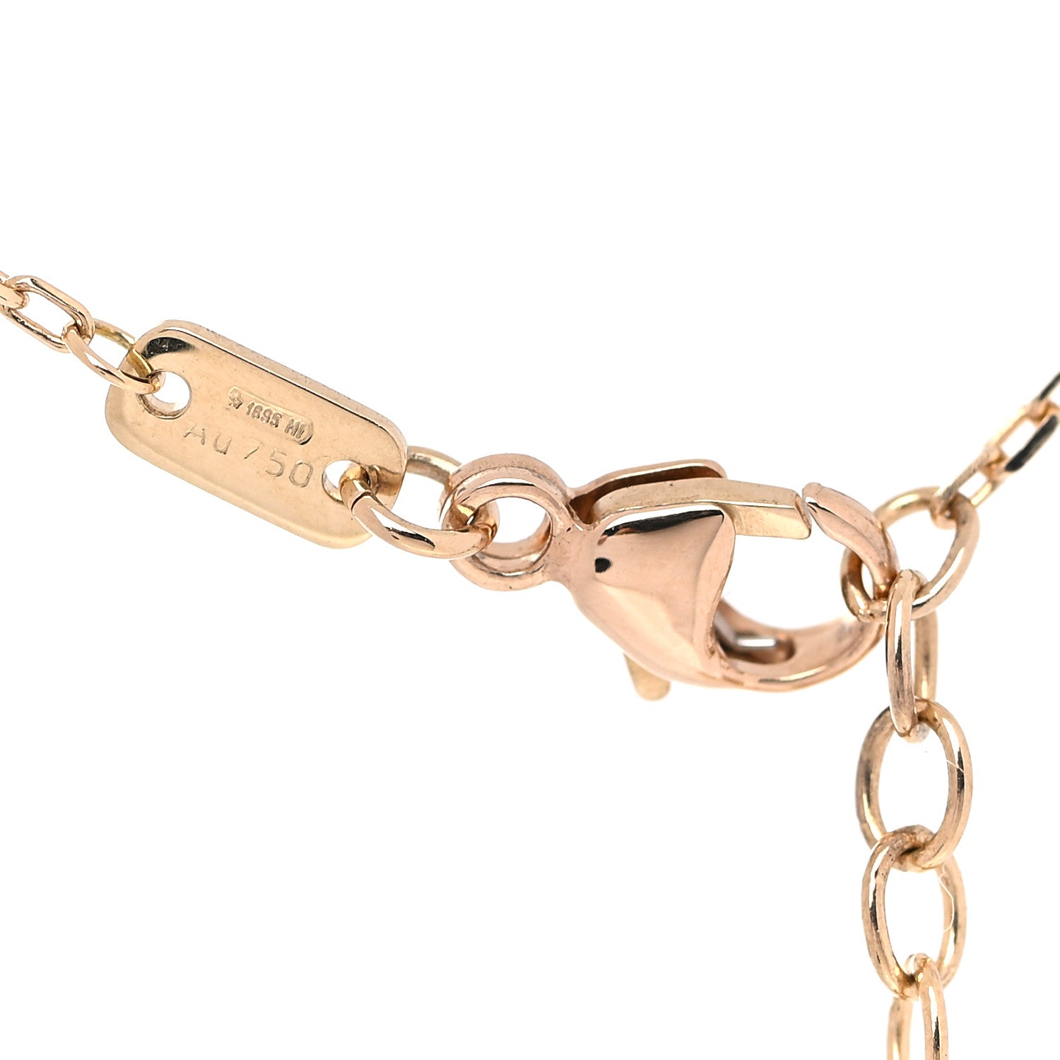 Gucci 18K Yellow Gold Citrine Tsavorite Blue Topaz Amethyst GG Running Pendant Necklace 4 of 6