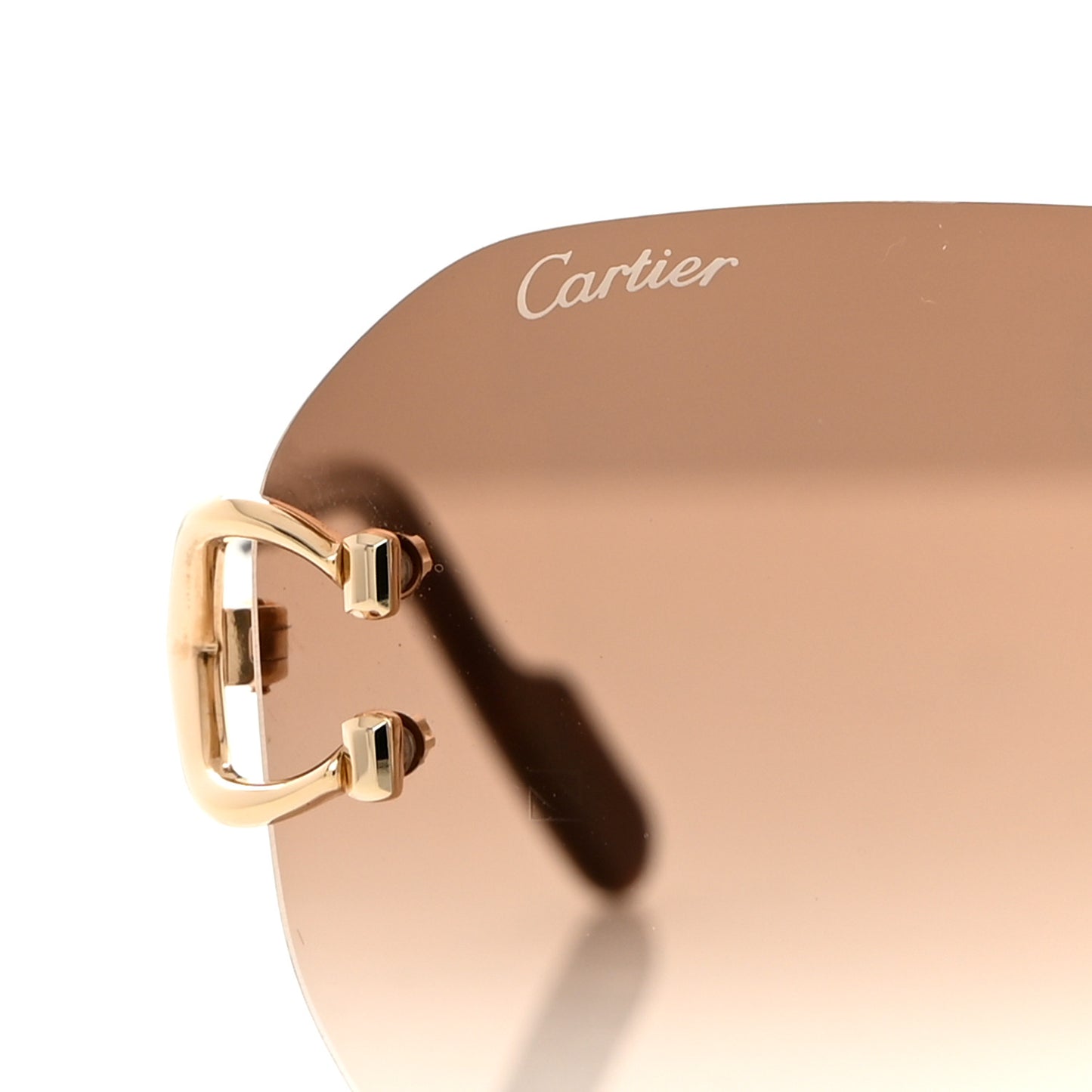 Signature C De Cartier Sunglasses Gold