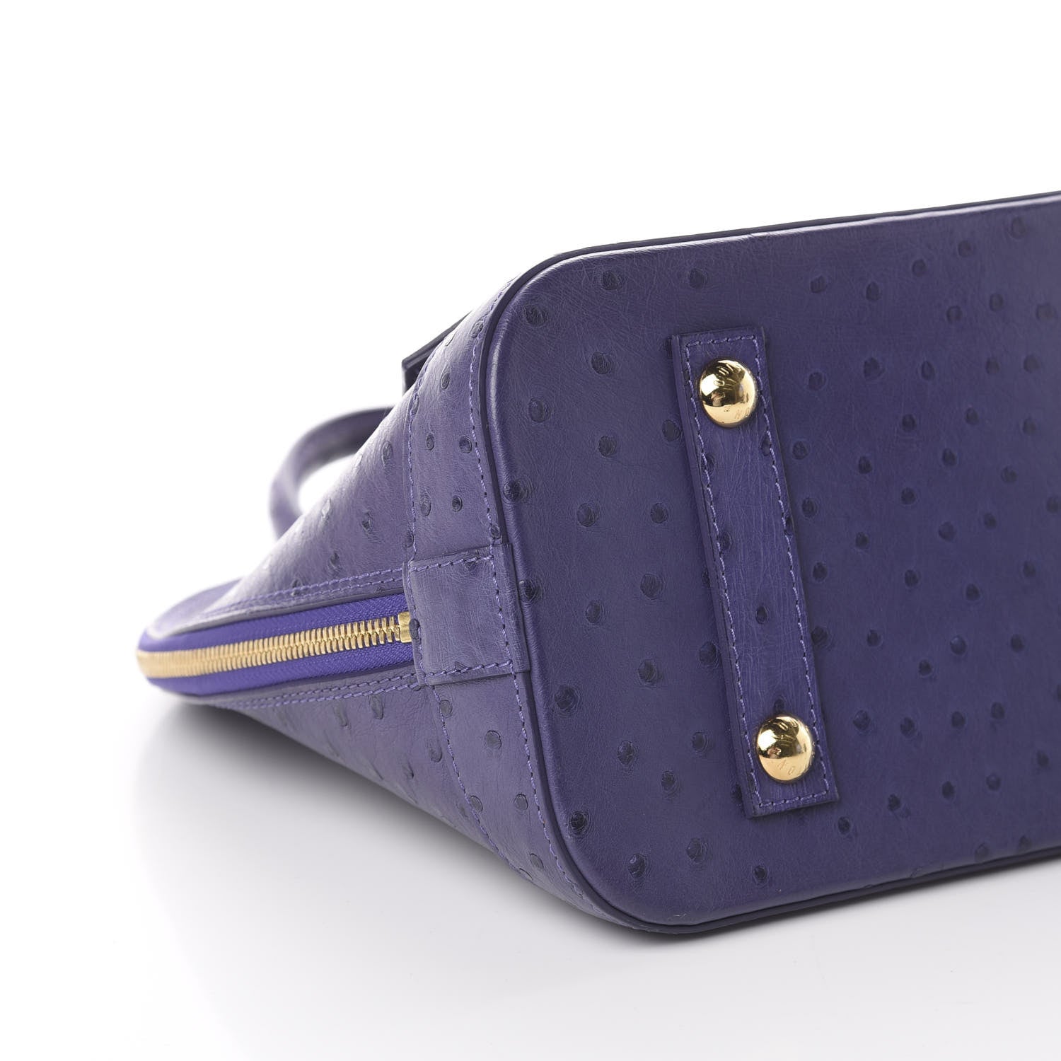 Louis Vuitton Ostrich Alma PM Figue 5 of 8