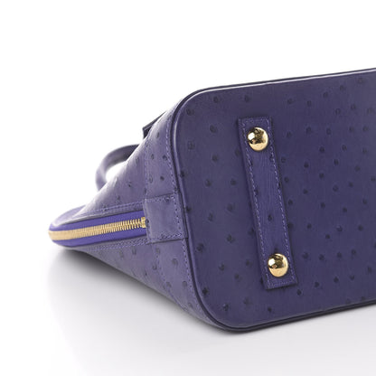 Louis Vuitton Ostrich Alma PM Figue 5 of 8