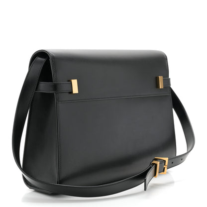 Saint Laurent Smooth Calfskin Manhattan Shoulder Bag Black 2 of 10