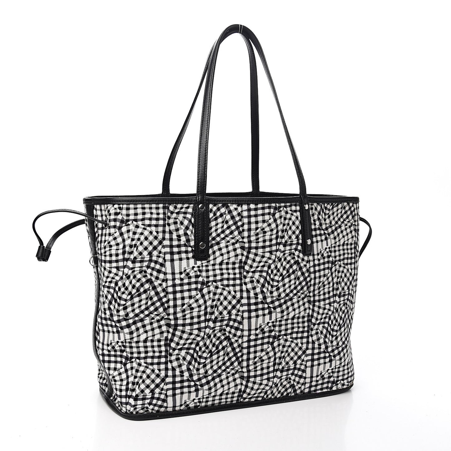 Visetos Medium Project Reversible Shopper Tote Black