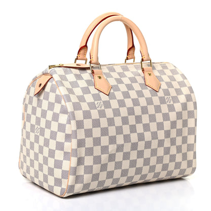 Louis Vuitton Damier Azur Speedy 30 2 of 4