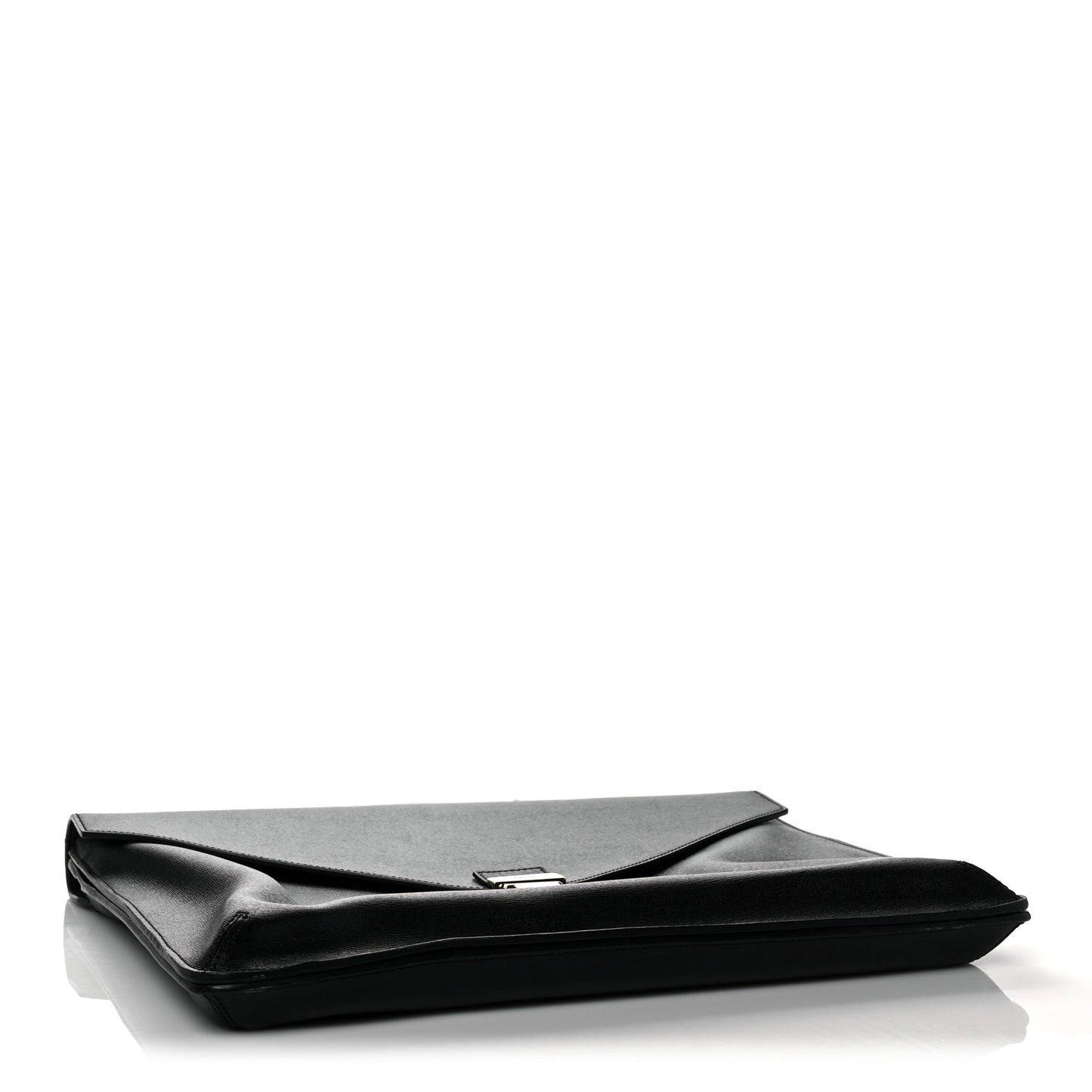 Vitello Elite Flamingo Slim Business Bag Black