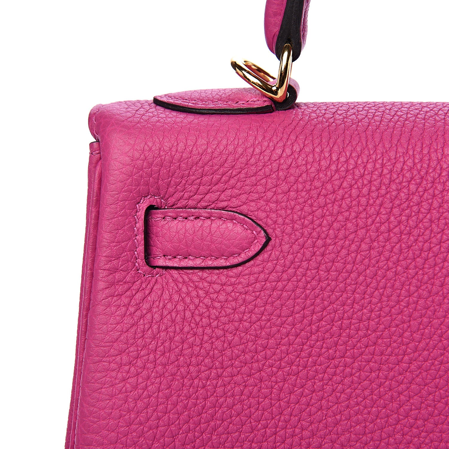 Hermes Togo Kelly Retourne 25 Rose Pourpre 20 of 30