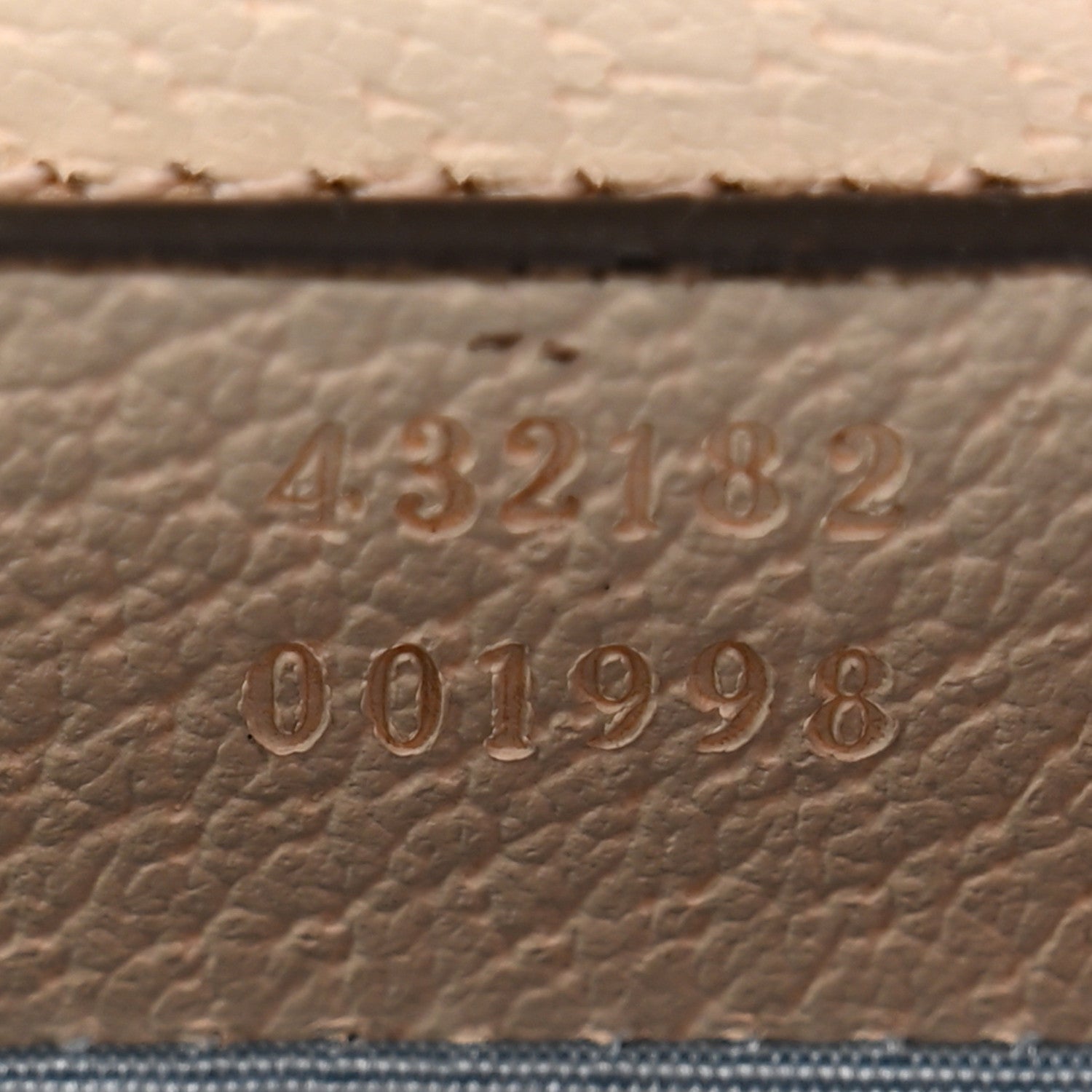 Gucci Grained Calfskin Bee Star Small Padlock Shoulder Bag White 7 of 10