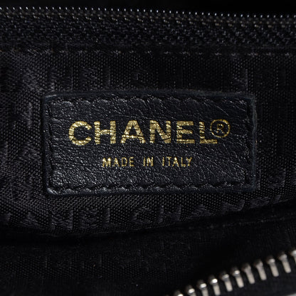 Chanel Lambskin Quilted Medium Chocolate Bar Shoulder Bag Black 6 of 7