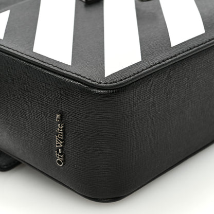 Off-White Saffiano Striped Diag Binder Belt Bag Black 8 of 9