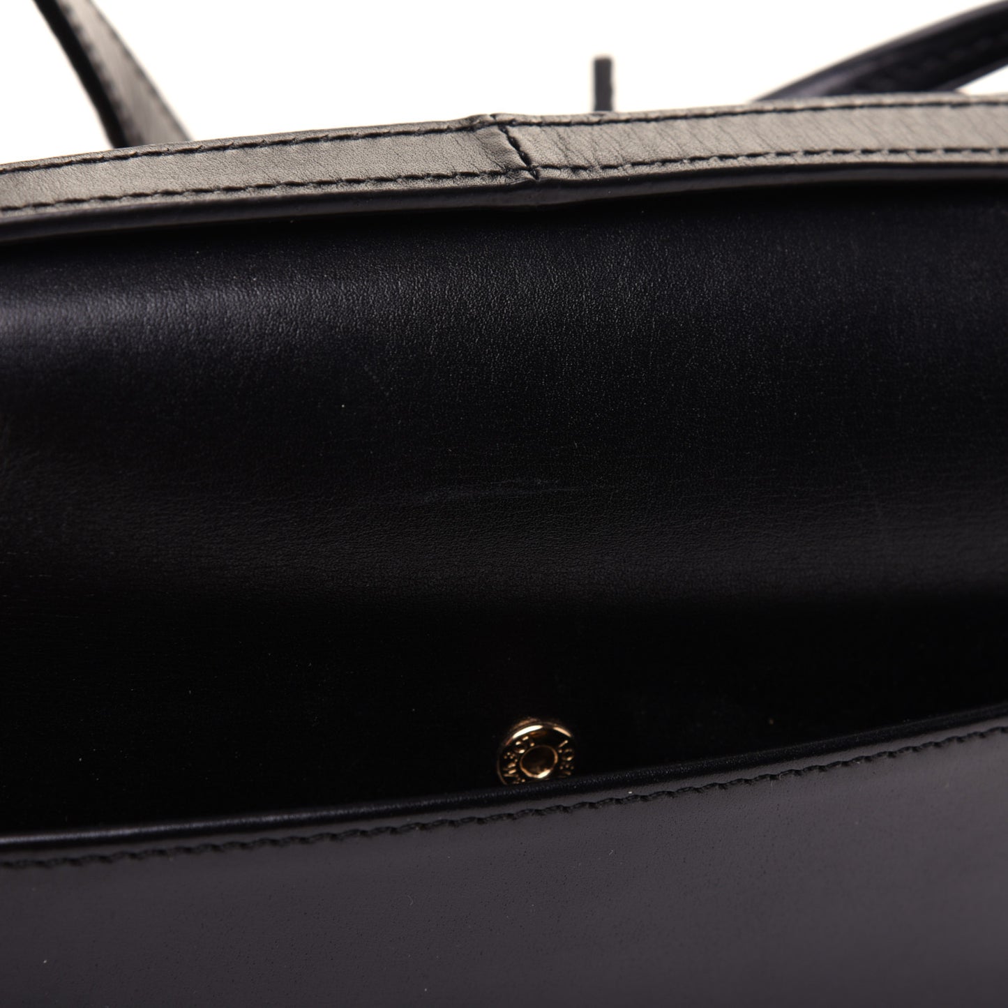 Calfskin Medium Barcelona Shoulder Bag Black