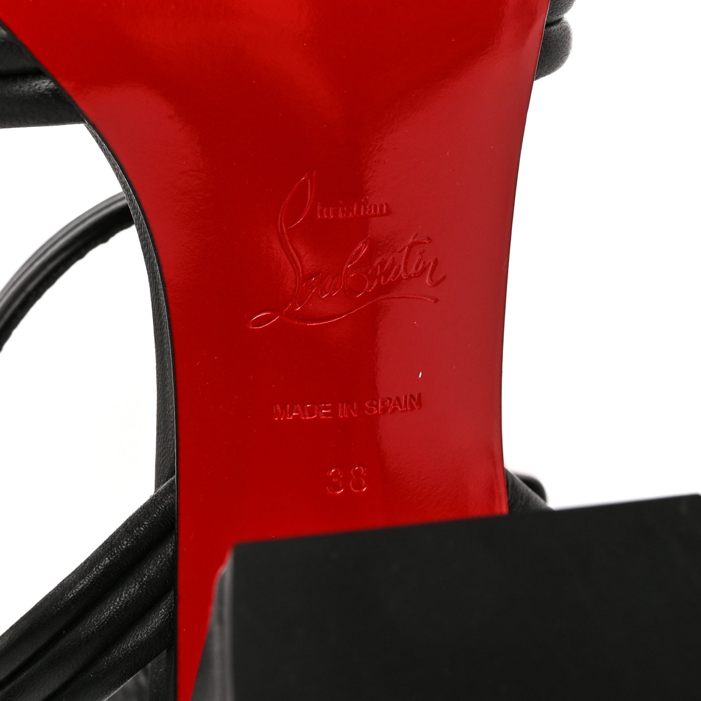 Nappa Manola 85 Sandals 38 Black