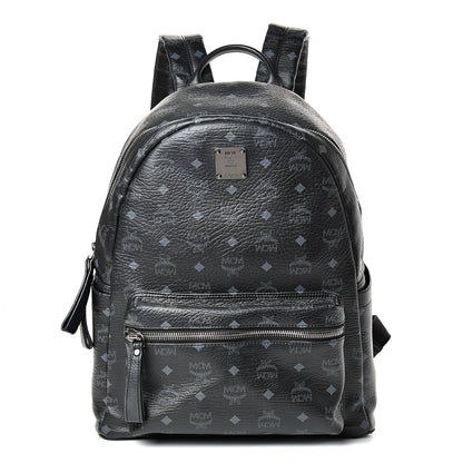 MCM Visetos Medium Stark Backpack Black 1 of 15