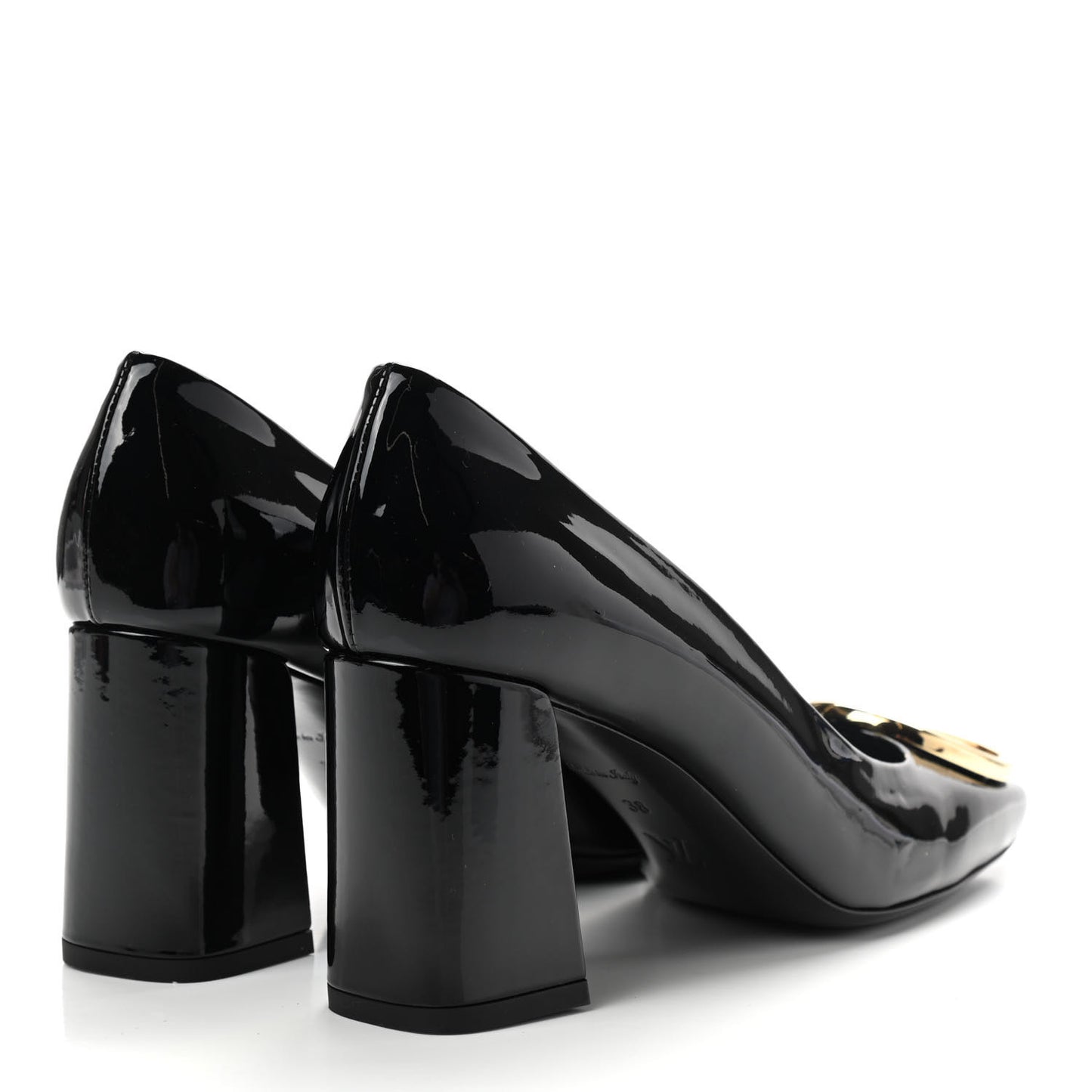 Patent Madeleine Pumps 38 Black