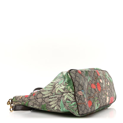 Gucci Soft GG Supreme Monogram Tian Medium Crossbody Tote Beige Multicolor New Acero 4 of 11