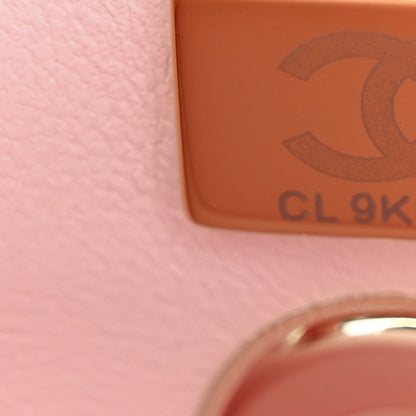Chanel Caviar Quilted Mini Coco Handle Flap Light Pink 7 of 10
