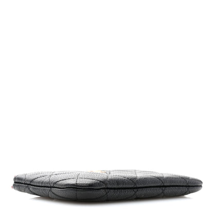 Chanel Caviar Quilted Small Cosmetic Case Black 4 of 8