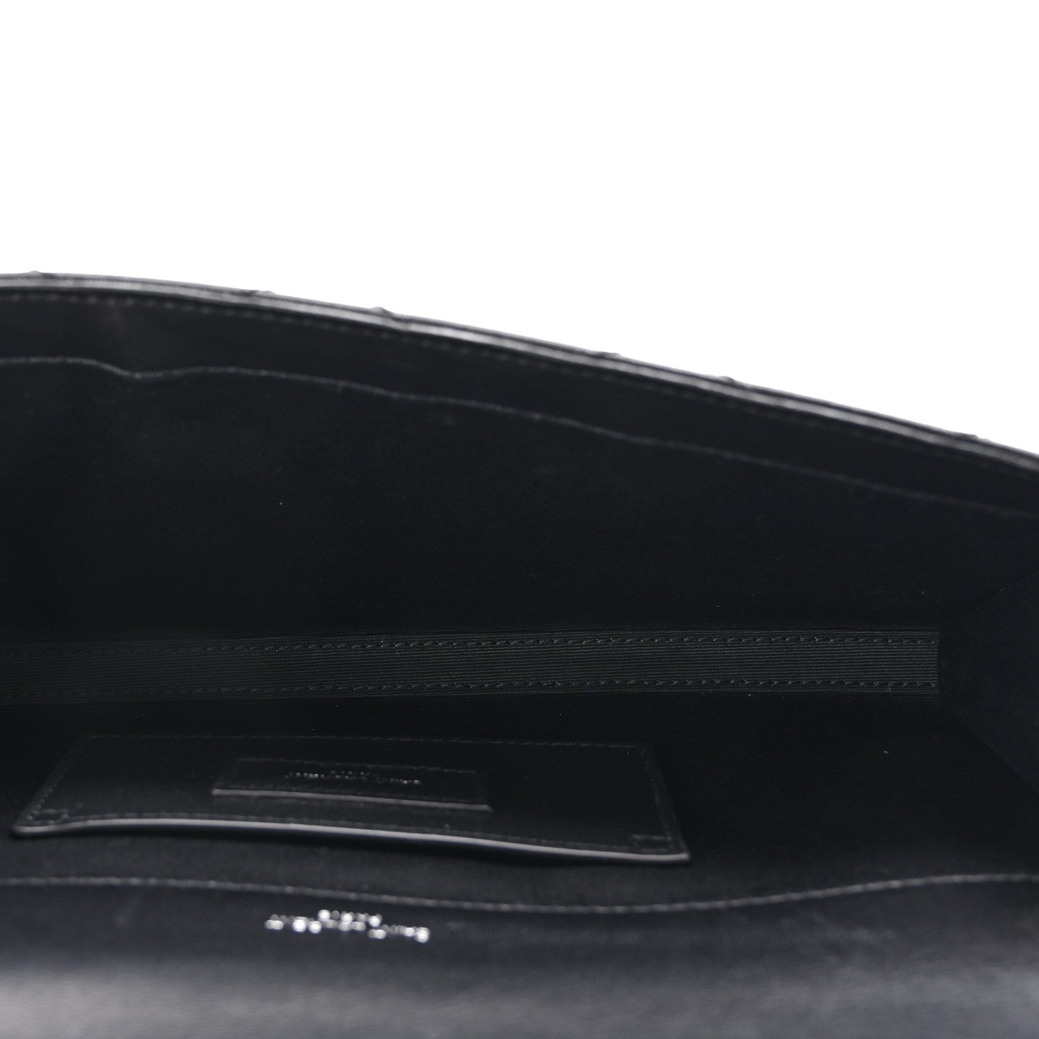 Saint Laurent Lambskin Quilted Kate Clutch Black 5 of 7