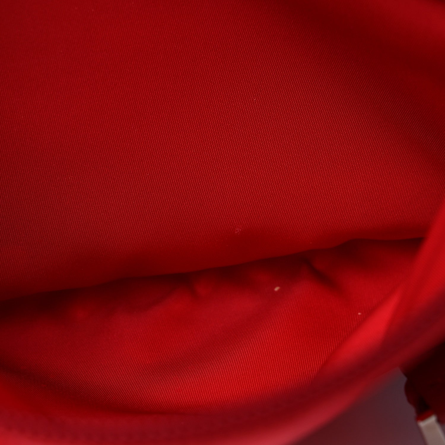 Prada Tessuto Nylon Saffiano Messenger Bag Rosso 8 of 12