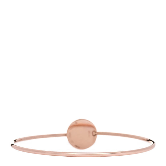 18K Rose Gold Carnelian BVLGARI BVLGARI Bangle Bracelet S