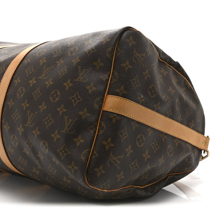 Louis Vuitton Monogram Keepall Bandouliere 55 9 of 9