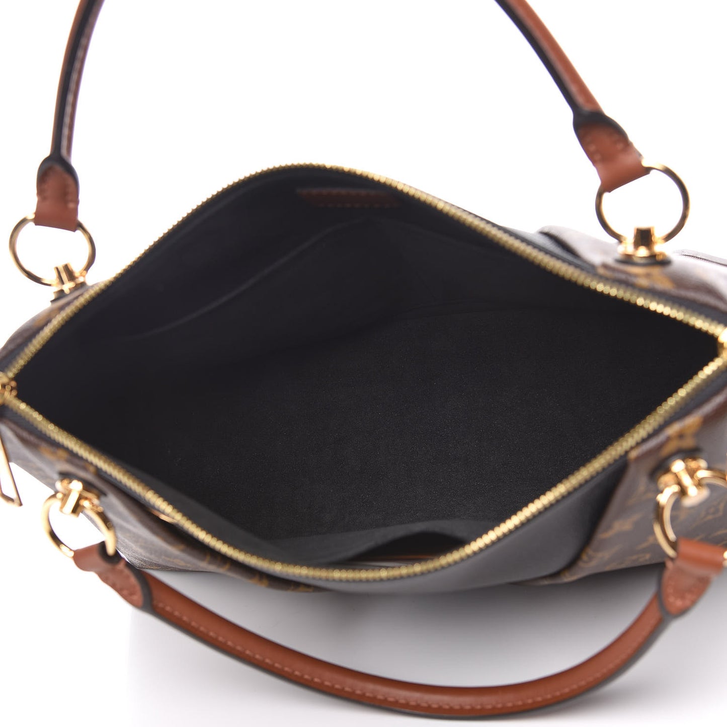 Monogram V Tote MM Black