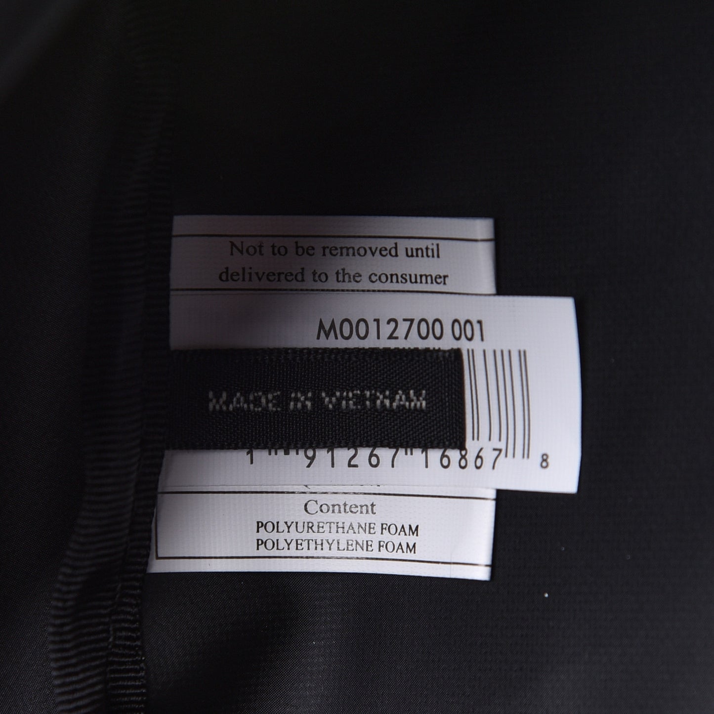 Nylon Biker Backpack Black