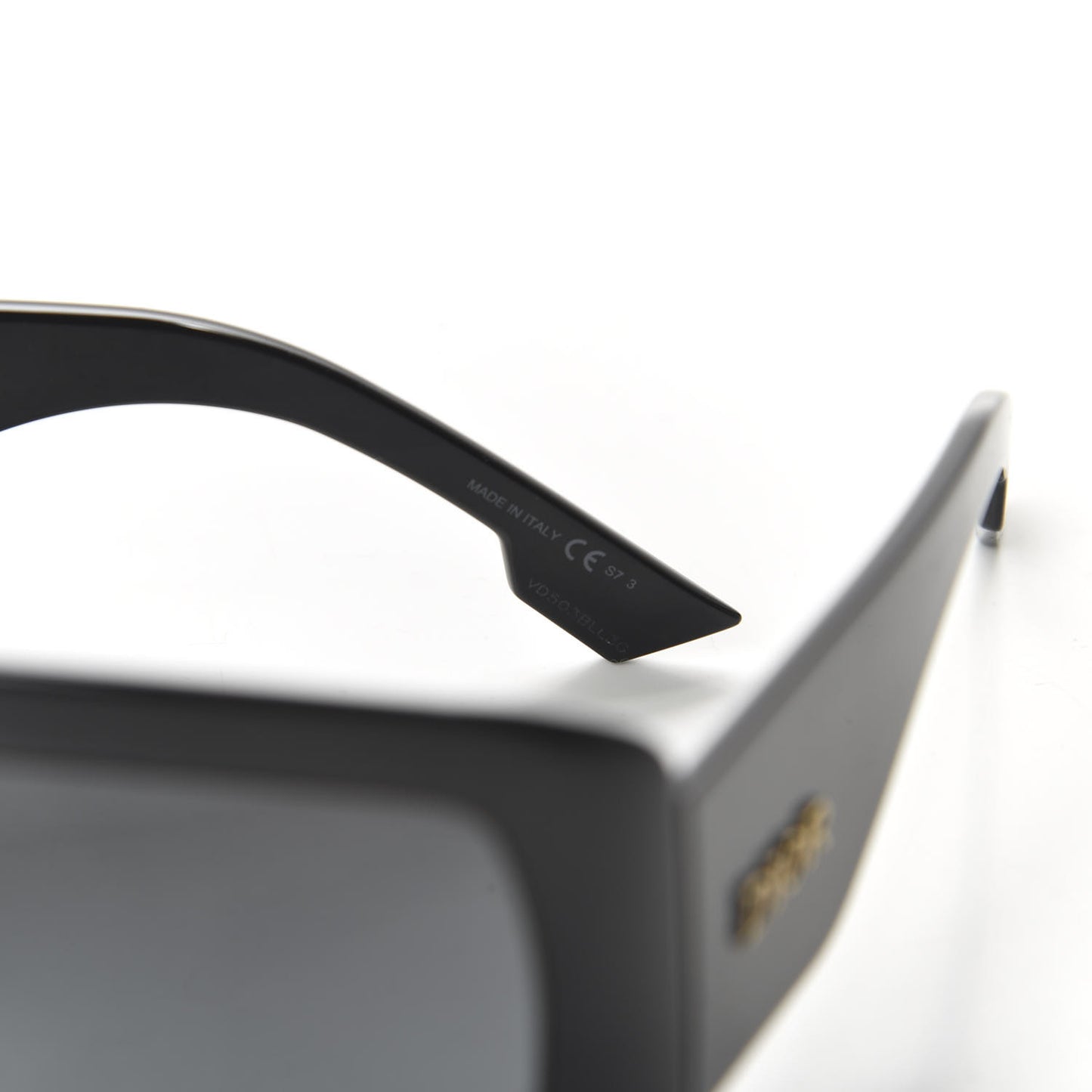 Acetate DiorSo Light 2 Shield Sunglasses Black