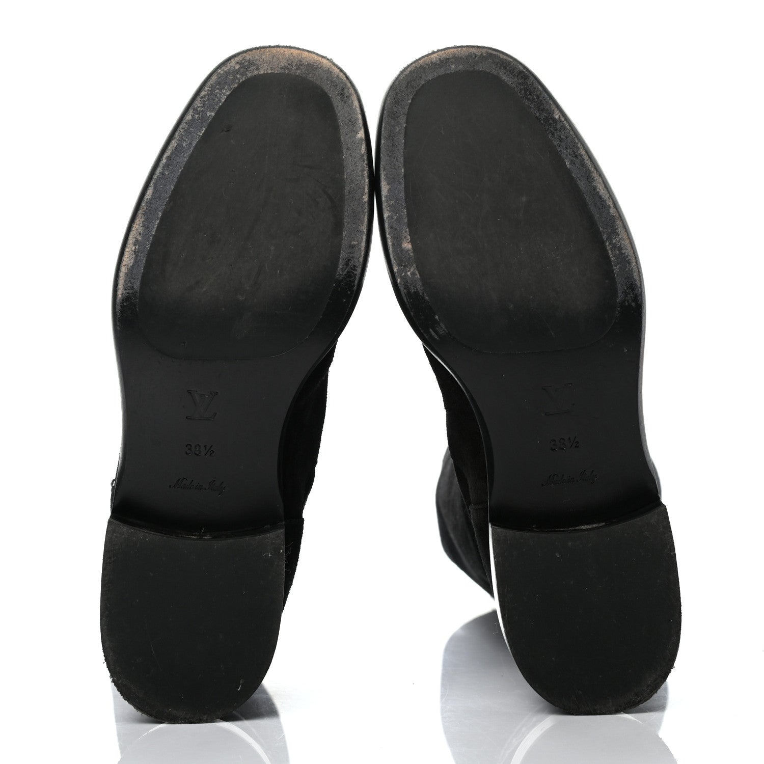 Louis Vuitton Suede Crossroads High Boot 38.5 Black 5 of 11