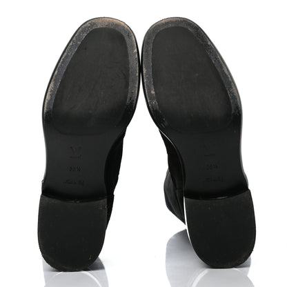 Louis Vuitton Suede Crossroads High Boot 38.5 Black 5 of 11