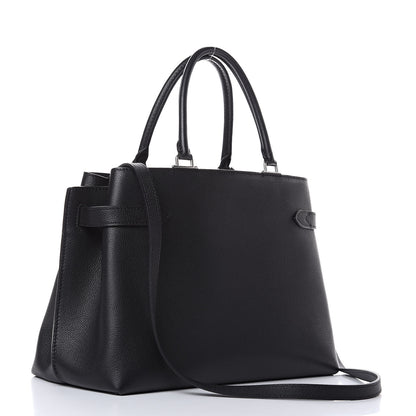 Louis Vuitton Calfskin Lockme Day Black 3 of 8