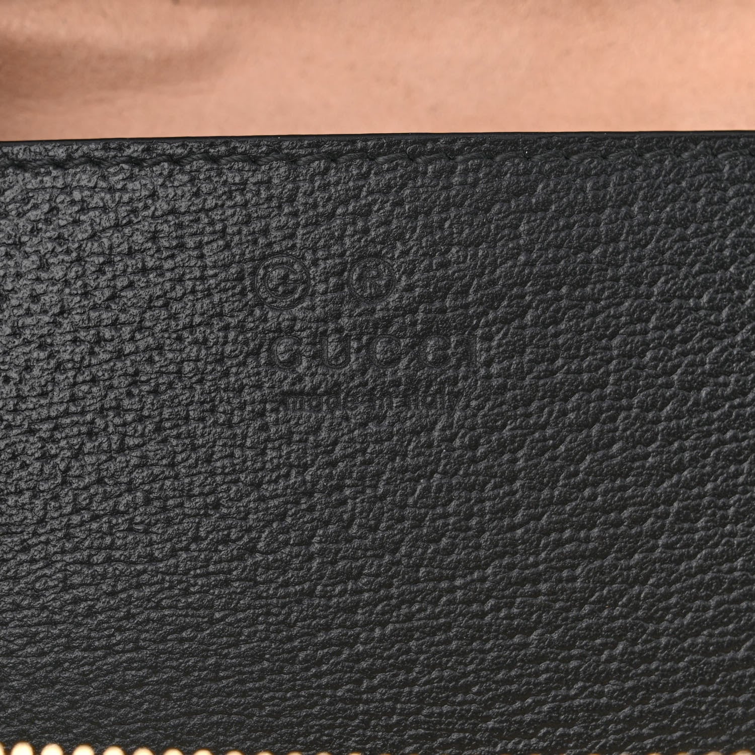 Gucci Textured Calfskin Web Small Ophidia Tote Bag Black 6 of 10
