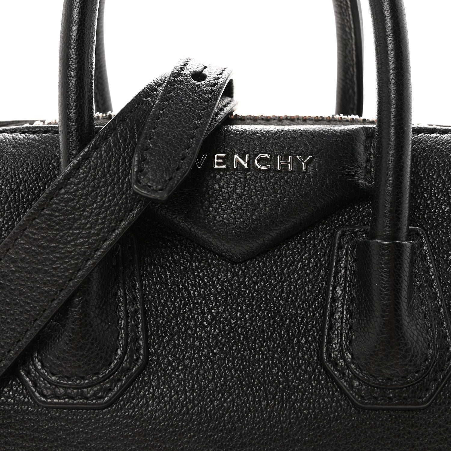 Givenchy Sugar Goatskin Mini Antigona Black 7 of 9