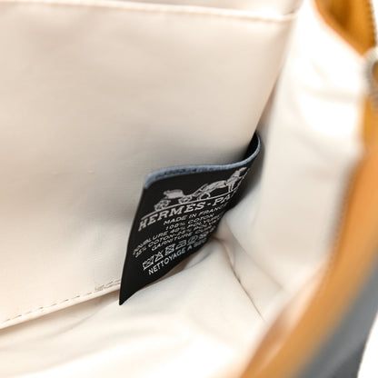 Hermes Cotton Stripe Travel Pouch 7 of 10