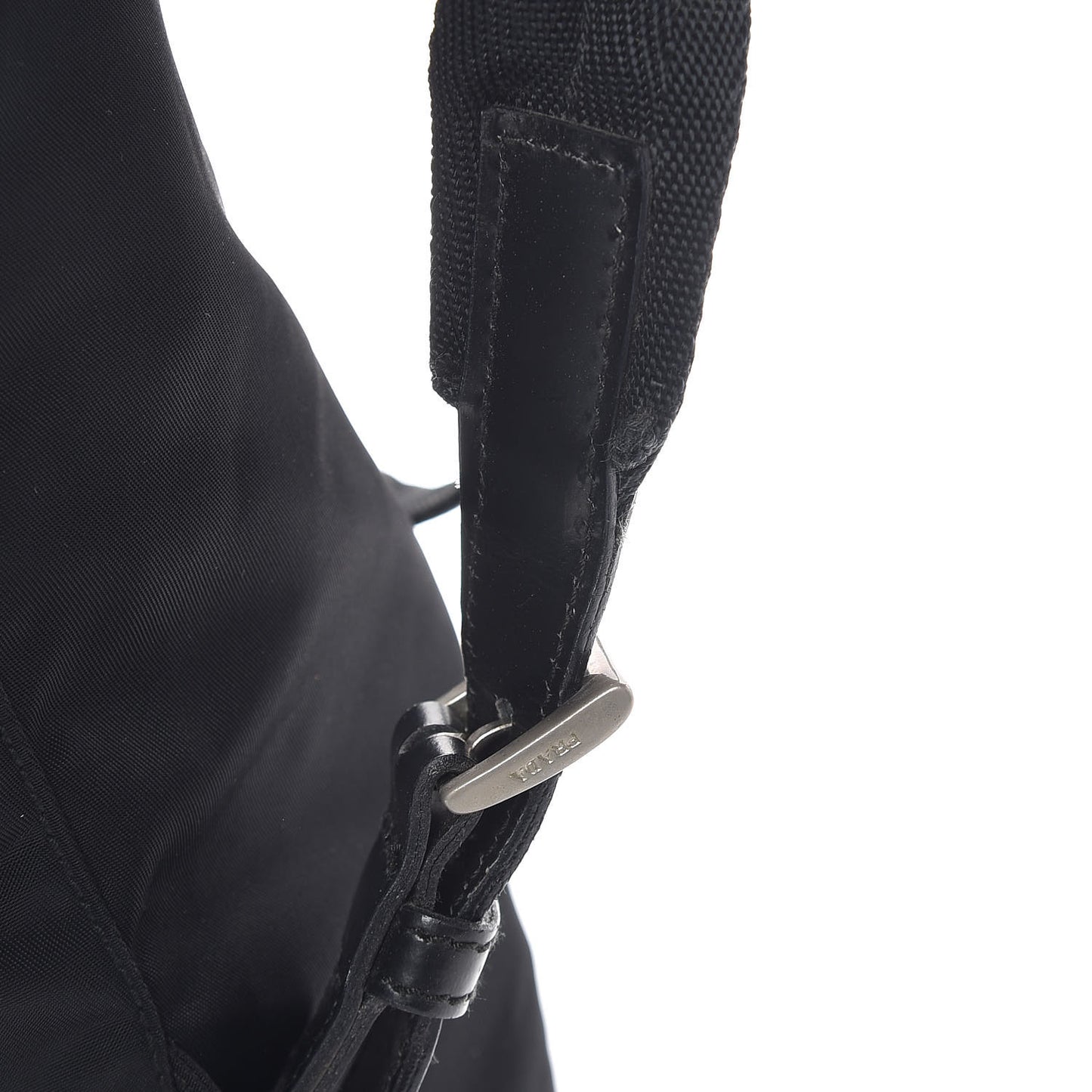 Nylon Vela Medium Backpack Black