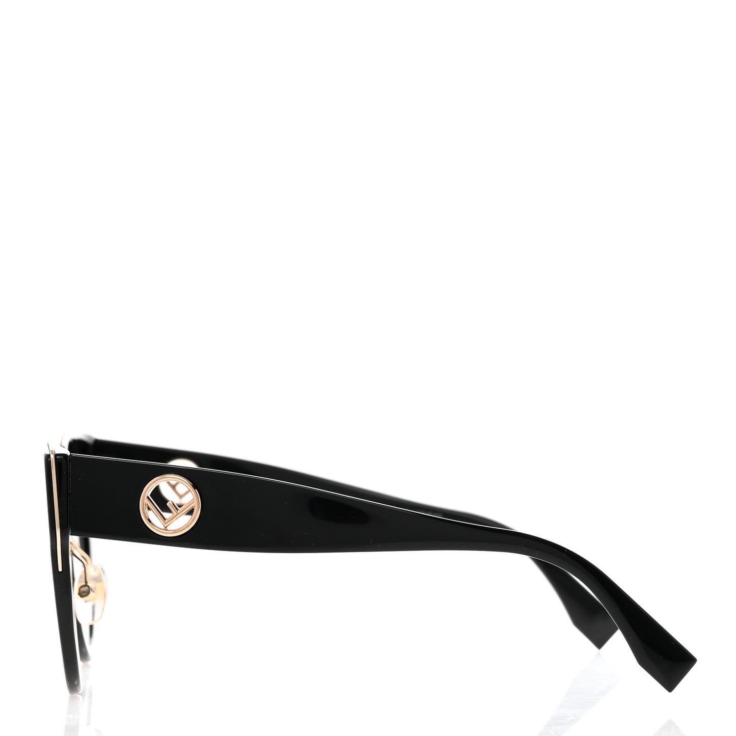 Acetate F is Fendi Cat Eye Sunglasses FF 0360/G/S Black