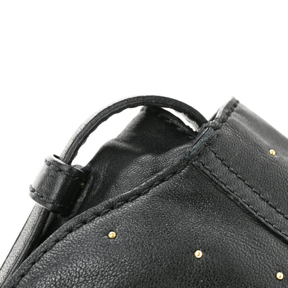 Chloe Calfskin Studded Mini Marcie Crossbody Bag Black 11 of 11