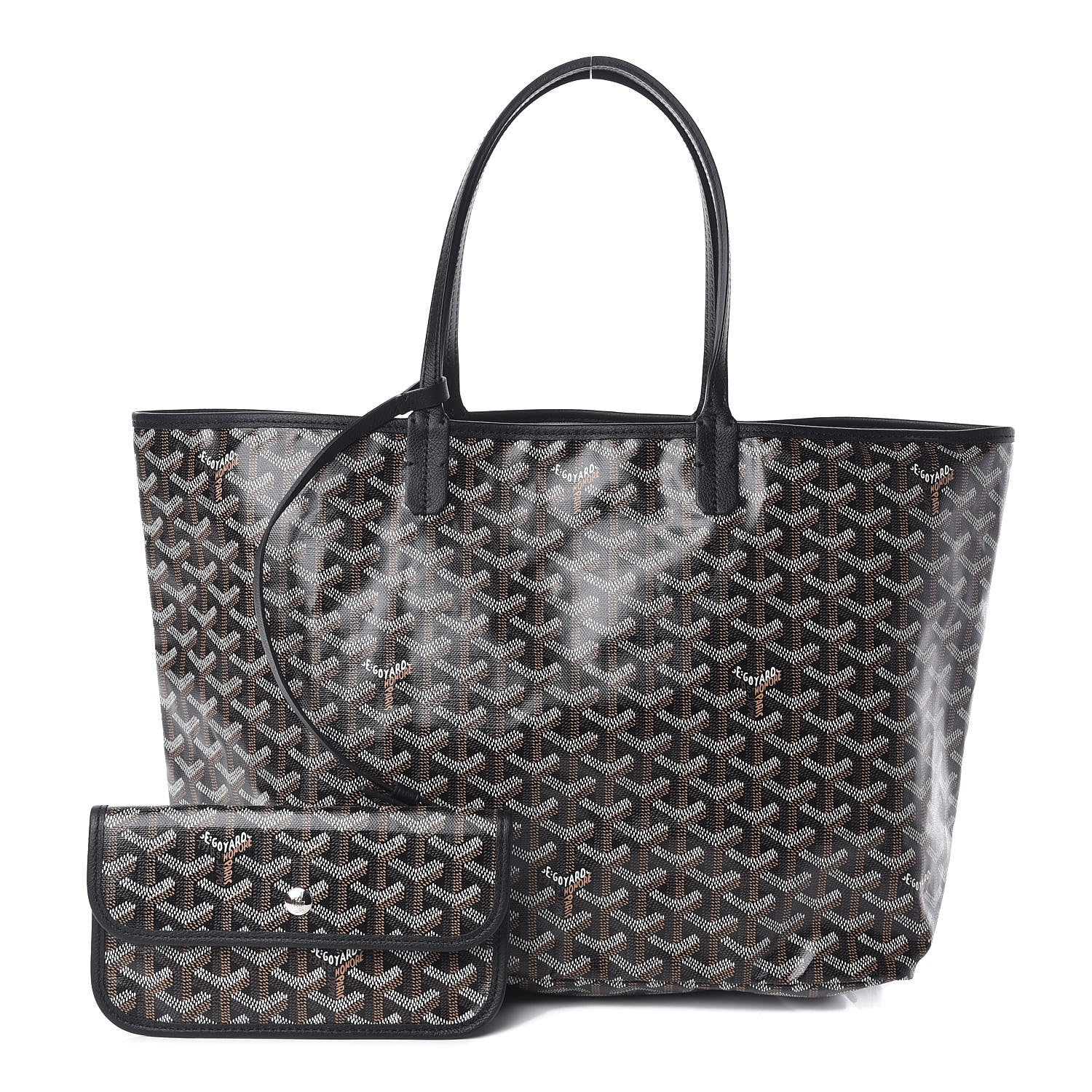 Goyard Goyardine Saint Louis PM Black 1 of 10