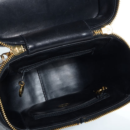 Chanel Lambskin Quilted Shoulder Bag Black 4 of 7