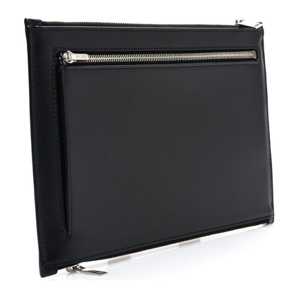 Saint Laurent Calfskin Zipped Travel Document Holder Black 3 of 7