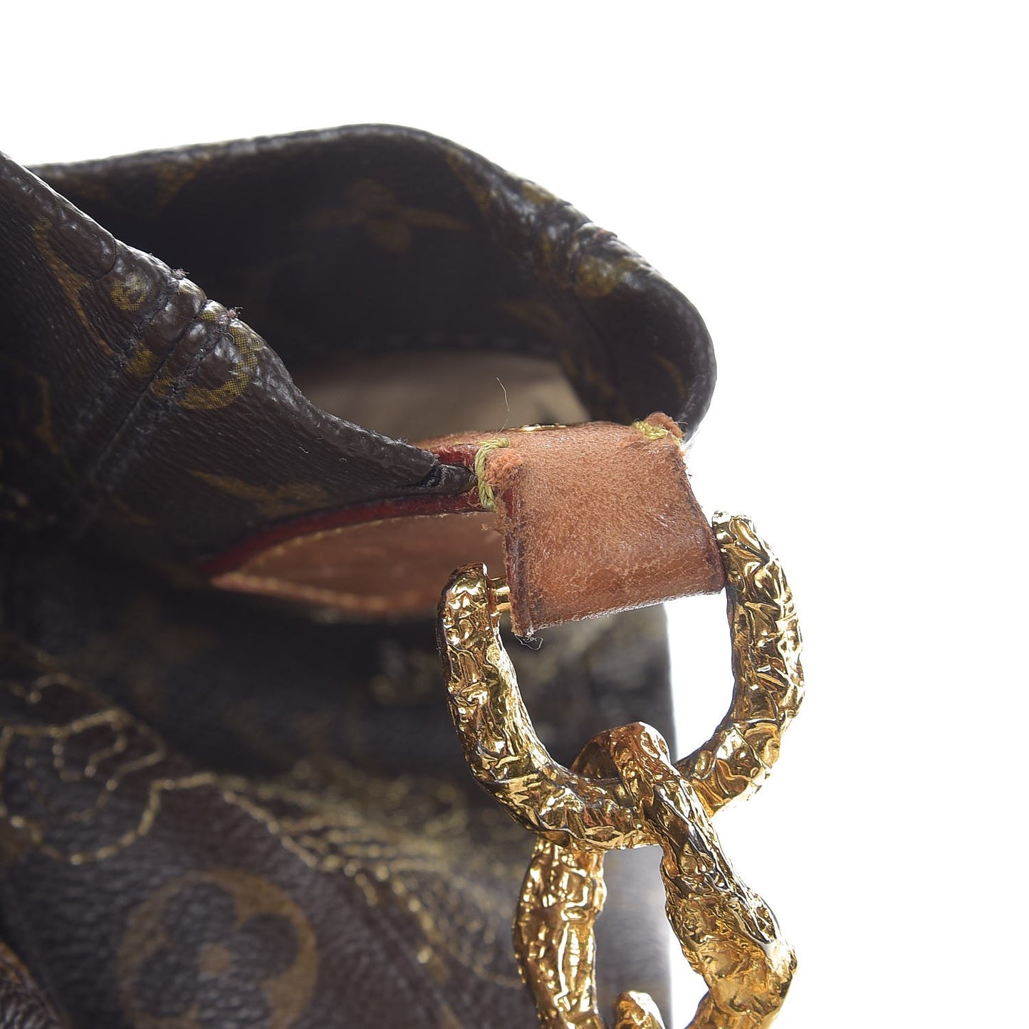 Monogram Dentelle Fersen Gold