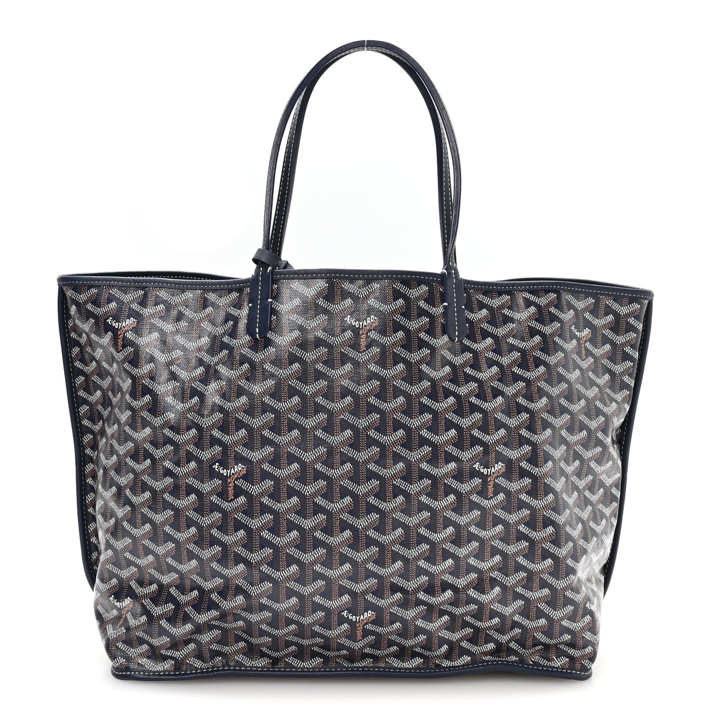 Goyardine Reversible Anjou PM Navy