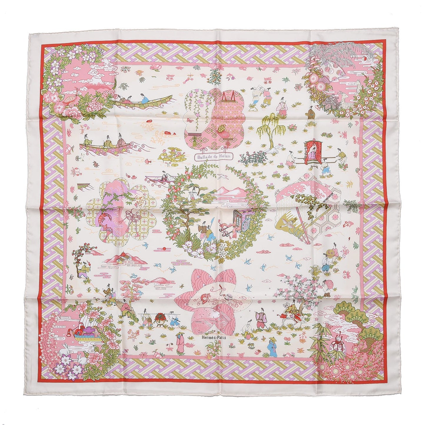 Silk Ballade De Heian Scarf 90