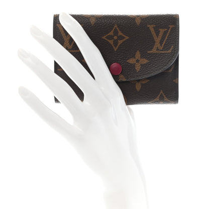 Louis Vuitton Monogram Rosalie Coin Purse Fuchsia 2 of 8