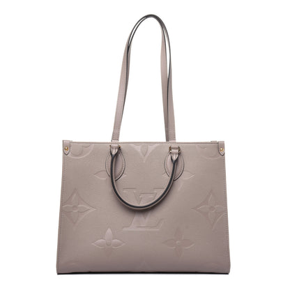 Louis Vuitton Empreinte Monogram Giant Onthego MM Tourterelle 4 of 12