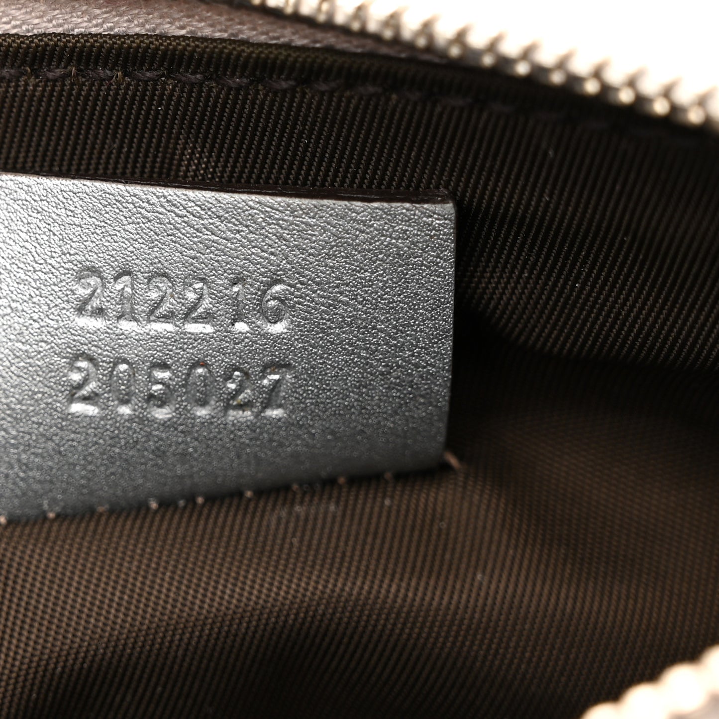 Metallic Guccissima Small Crossbody Bag Silver