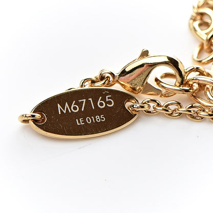 Louis Vuitton LV And Me Letter H Bracelet Gold 5 of 6