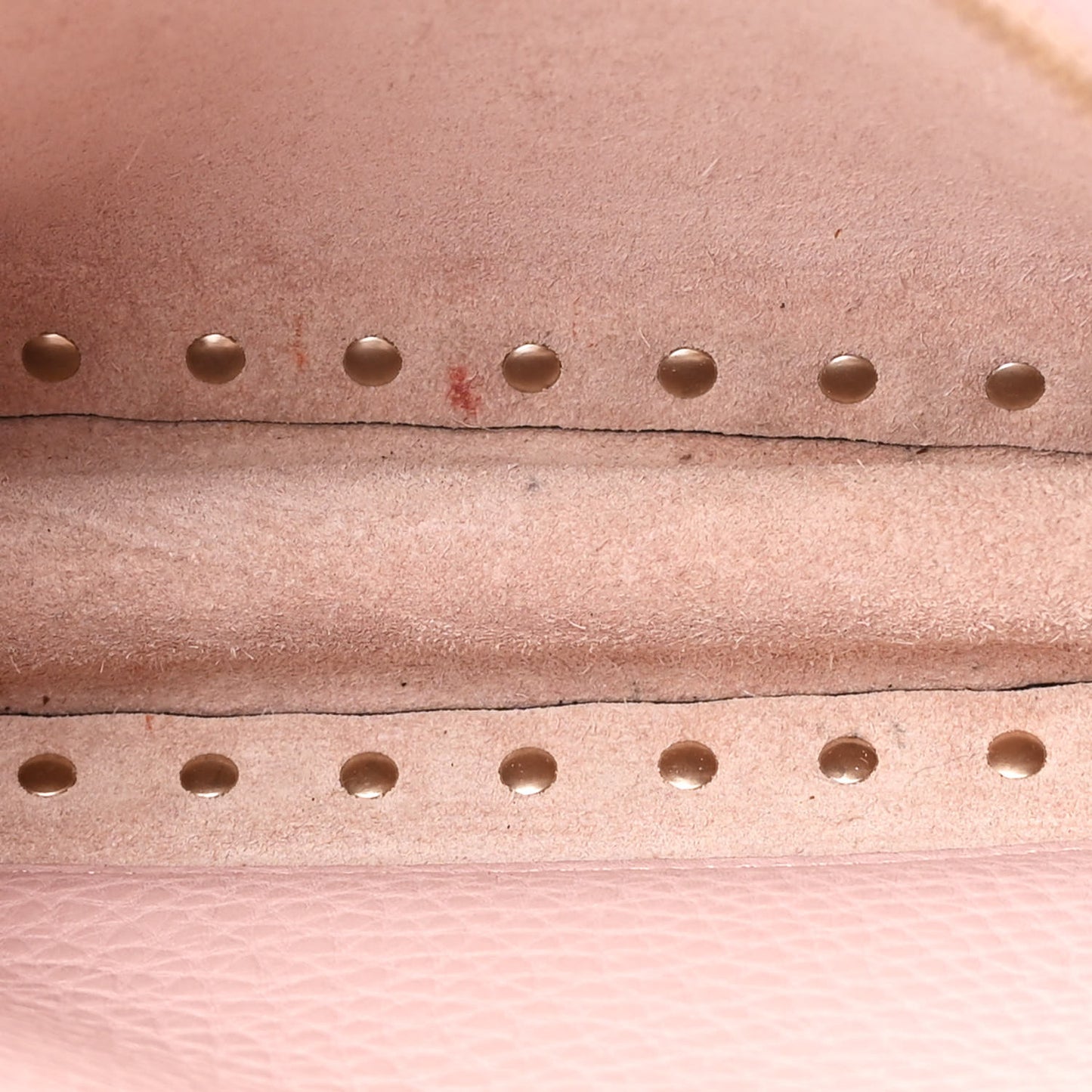 Grained Calfskin Rockstud Camera Crossbody Bag Cipria