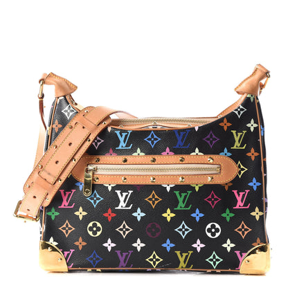 Louis Vuitton Monogram Multicolor Boulogne Black 1 of 10