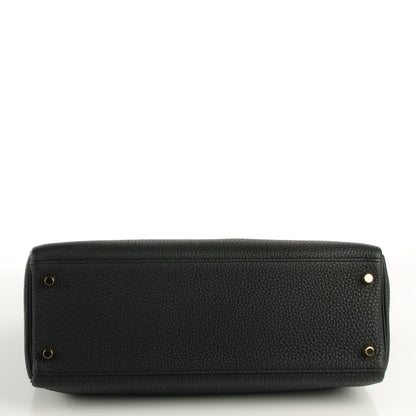 Hermes Togo Kelly Retourne 32 Black 5 of 19